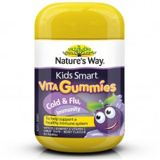 Nature's Way 澳萃维 儿童黑接骨木预防感冒流感软糖 60粒【运输途中的物理变化,融化、断裂、变形、结冰等情况,不予理赔,介意慎拍】 Nature's Way 澳萃维 儿童黑接骨木预防感冒流感软糖 60粒【运输途中的物理变化,融化、断裂、变形、结冰等情况,不予理赔,介意慎拍】